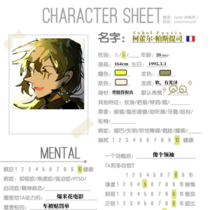 柯藿尔character sheet