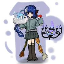 《好像可以画宝O梦pa就偷偷画了》