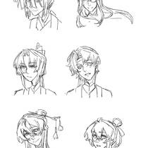 之前画的忘了发