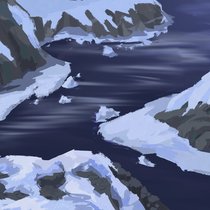 【原创地图】极冰峡湾